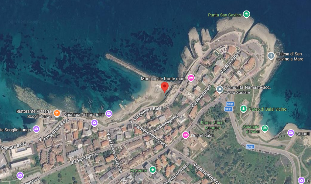 mappa portotorres